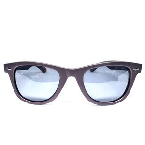 INVU SWISS EYEWEAR POLORIZED 124-C1 PURPLE WAYFARER SUNGLASSES 50-22